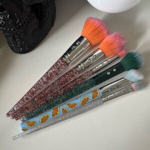 SLMISSGLAM Makeup Brush Set 6pc Powder Face Eye Blush Concealer